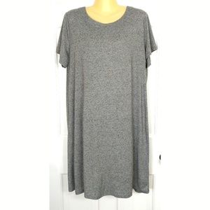 Merona T-shirt Dress Size XXL Linen Poly Blend